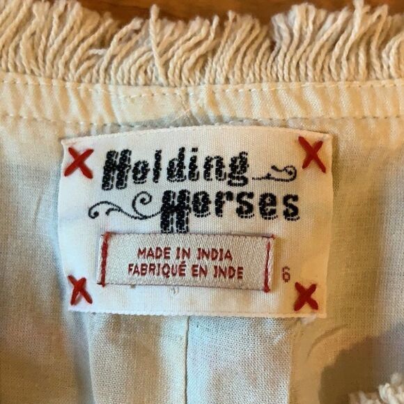 Anthropologie Holding Horses Shift Dress Sz 6 - Picture 5 of 9